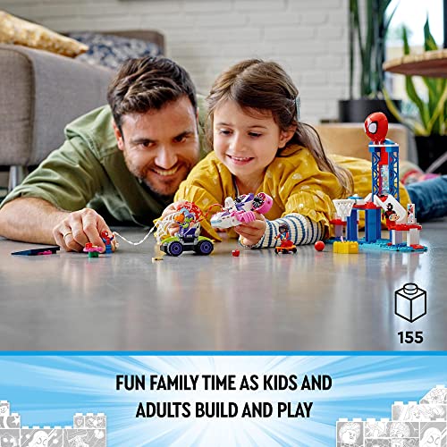 LEGO® Super Heroes Marvel Spidey and His Amazing Friends Spider-Man Webquarters Hangout 10784