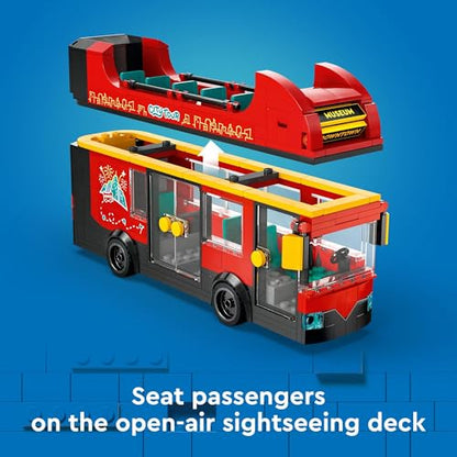 LEGO City 60407 Red Double-Decker Sightseeing Bus