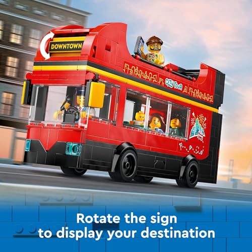 LEGO City 60407 Red Double-Decker Sightseeing Bus