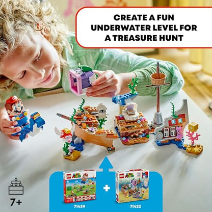 LEGO® Super Mario™ Dorrie's Sunken Shipwreck Adventure Expansion Set 71432