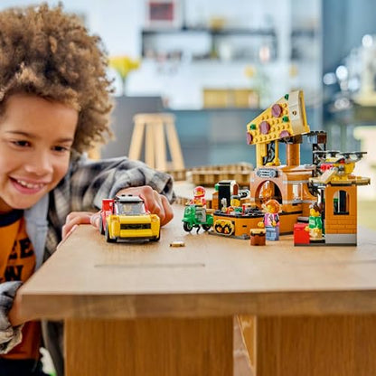 LEGO® City Pizza Delivery Experience with Vehicles 60496
