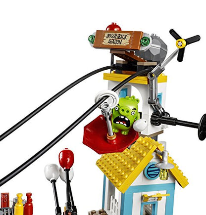 LEGO The Angry Birds Movie Pig City Teardown 75824