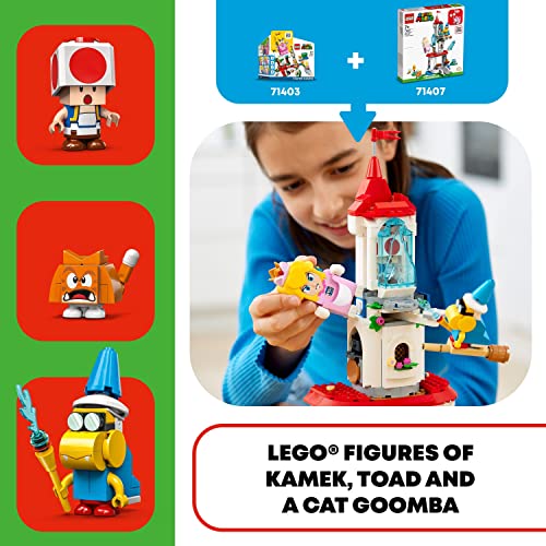 LEGO® Super Mario™ Cat Peach Suit and Frozen Tower Expansion Set 71407
