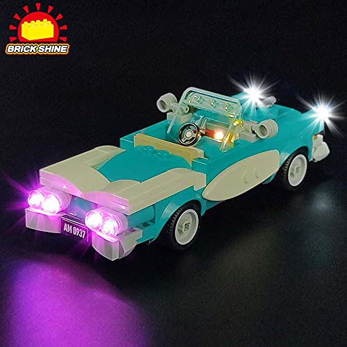 Brick Shine Light Kit for Lego® Vintage Car 40448