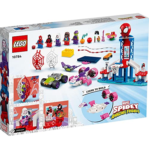 LEGO® Super Heroes Marvel Spidey and His Amazing Friends Spider-Man Webquarters Hangout 10784