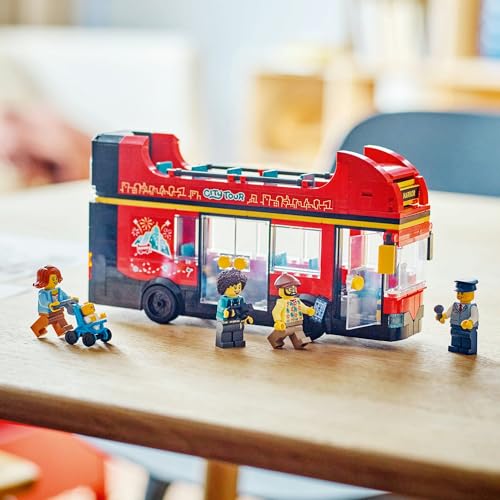 LEGO City 60407 Red Double-Decker Sightseeing Bus