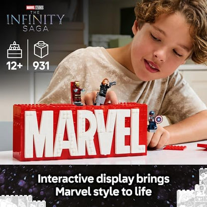 LEGO Marvel: MARVEL Logo & Minifigures 76313