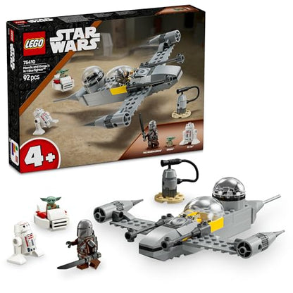 LEGO Star Wars Mando and Grogu’s N-1 Starfighter 75410