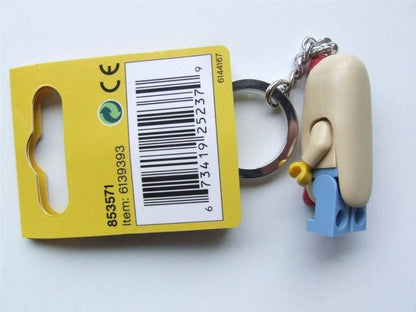 LEGO Hot Dog Guy Key Chain (853571)