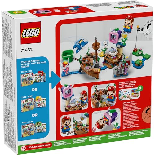 LEGO® Super Mario™ Dorrie's Sunken Shipwreck Adventure Expansion Set 71432