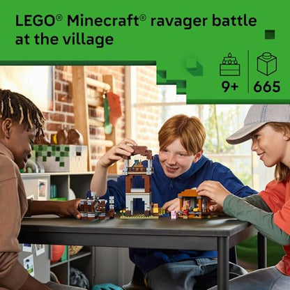LEGO® Minecraft® The Pillager Outpost and Ravager 21278