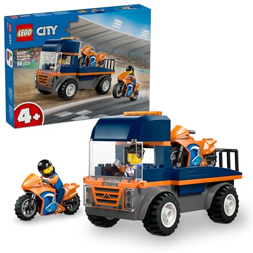 LEGO® City Motorcycle Transporter 60491