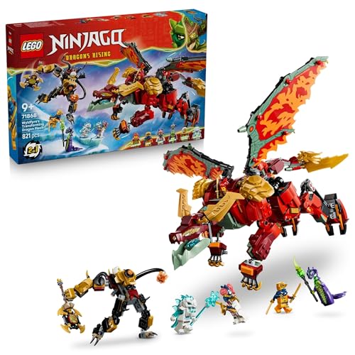 LEGO® NINJAGO® Wyldfyre's Transforming Dragon Mech 71868