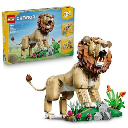 LEGO® Creator 3 in 1 Wild Animals: Majestic Lion 31386