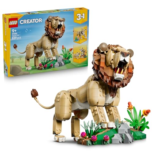LEGO® Creator 3 in 1 Wild Animals: Majestic Lion 31386