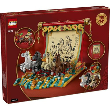 LEGO® Spring Festival Galloping Horse Canvas 80119