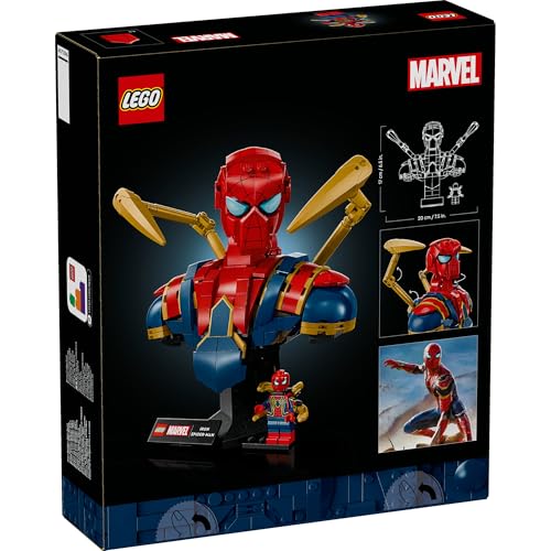 LEGO® Marvel Iron Spider-Man Bust 76326