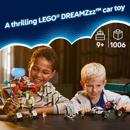 LEGO DREAMZzz 2in1 Cooper’s Tiger Mech & Zero’s Hot Rod Race Car 71497