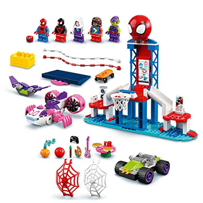 LEGO® Super Heroes Marvel Spidey and His Amazing Friends Spider-Man Webquarters Hangout 10784