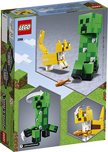 LEGO Minecraft 21156 BigFig Creeper™ and Ocelot