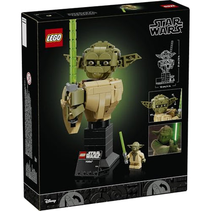 LEGO® Star Wars: Attack of the Clones™ Yoda™ Bust with Lightsaber™ 75438