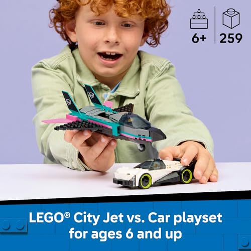 LEGO® City Jet vs. Car 60489