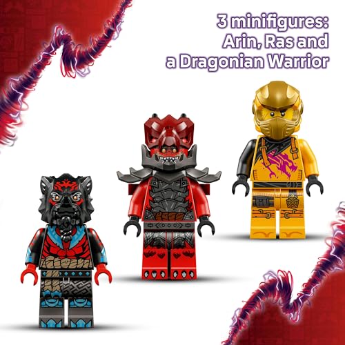 LEGO NINJAGO Ras and Arin’s Super Storm Jet 71833