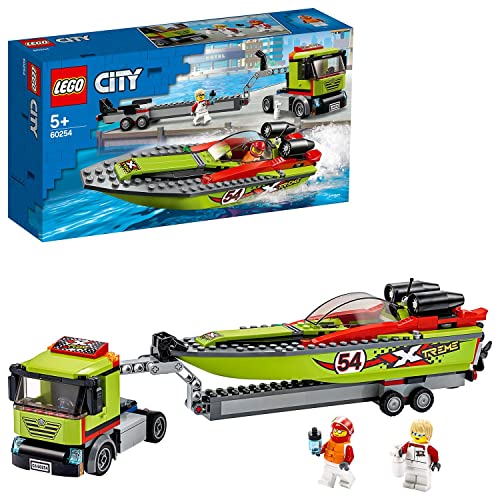 LEGO City Race Boat Transporter 60254