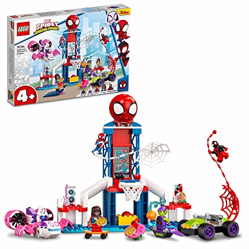 LEGO® Super Heroes Marvel Spidey and His Amazing Friends Spider-Man Webquarters Hangout 10784