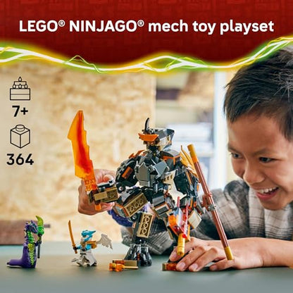 LEGO® NINJAGO® Cole’s Mission Mech & Dragon Zane 71854