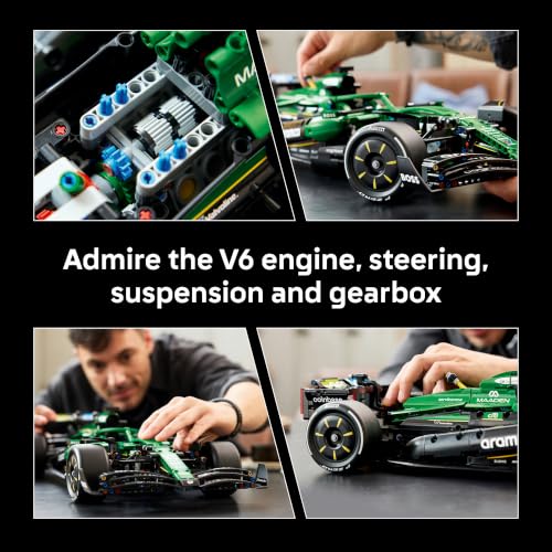 LEGO® Technic Aston Martin Aramco AMR25 F1® Car 42240
