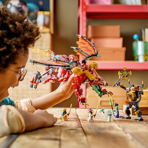 LEGO® NINJAGO® Wyldfyre's Transforming Dragon Mech 71868