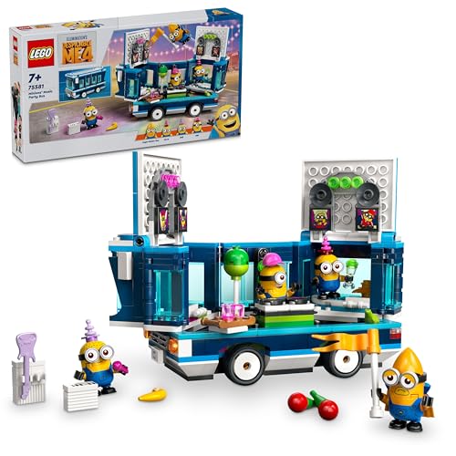LEGO® Despicable Me Minions’ Music Party Bus 75581