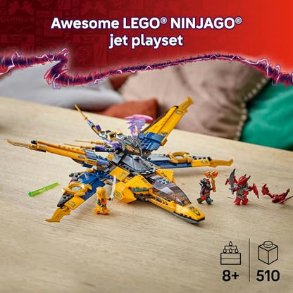 LEGO NINJAGO Ras and Arin’s Super Storm Jet 71833