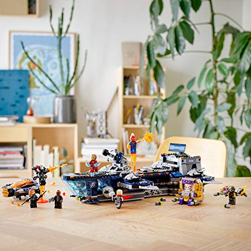 LEGO Marvel Avengers Helicarrier 76153 Fun LEGO Brick Building Toy with Marvel Avengers Action Minifigures, Great Kids Who Love Airplanes and Superhero Adventures (1,244 Pieces)