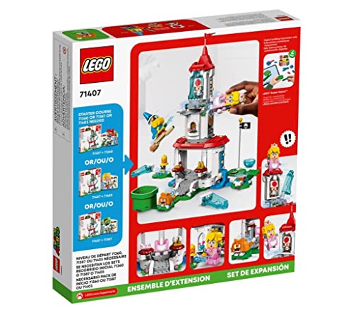 LEGO® Super Mario™ Cat Peach Suit and Frozen Tower Expansion Set 71407
