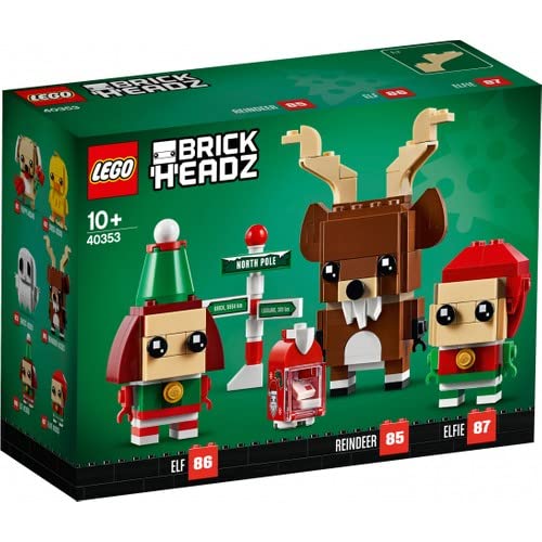LEGO Brickheadz 40353 Reindeer, Elf and Elfie