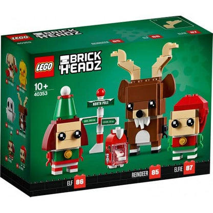 LEGO Brickheadz 40353 Reindeer, Elf and Elfie