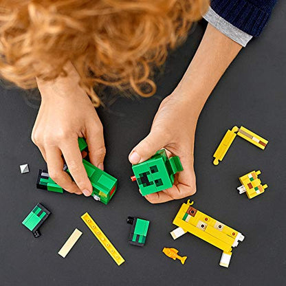 LEGO Minecraft 21156 BigFig Creeper™ and Ocelot