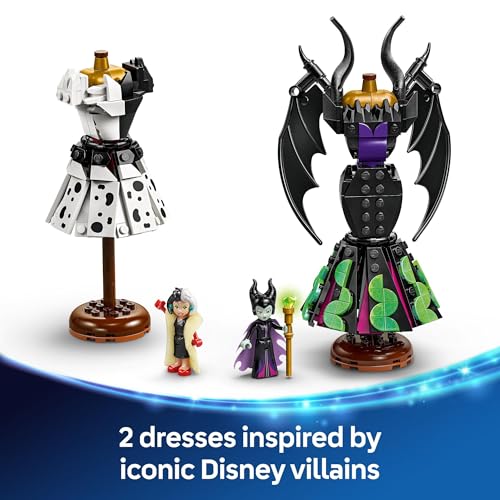 LEGO Disney Maleficent's and Cruella De Vil's Dresses  43262
