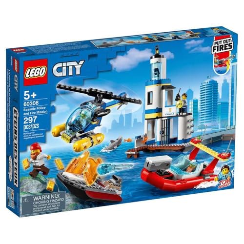 LEGO City Seaside and Fire Mission 60308