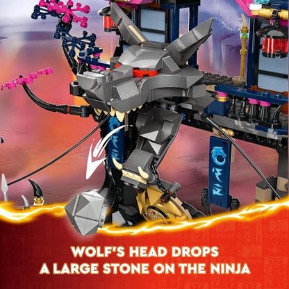 LEGO® NINJAGO® Wolf Mask Shadow Dojo 71813