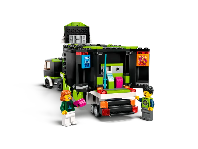 LEGO® City Gaming Tournament Truck 60388 the game progress bar is adjustable