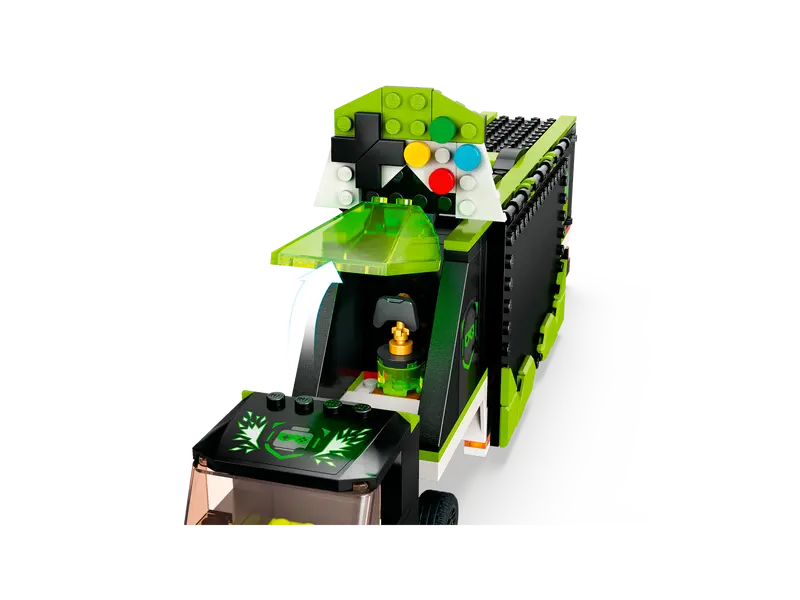 LEGO® City Gaming Tournament Truck 60388 includes a Winner's trophy
