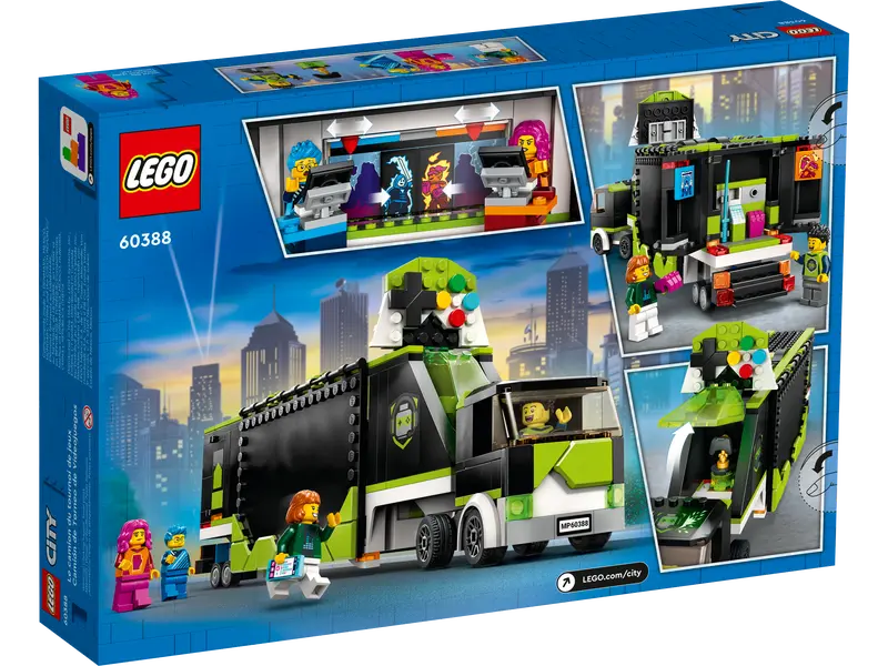 LEGO® City Gaming Tournament Truck 60388 packaging
