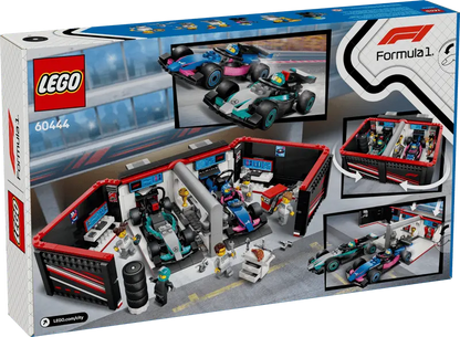 LEGO® City F1® Garage & Mercedes-AMG & Alpine Cars 60444