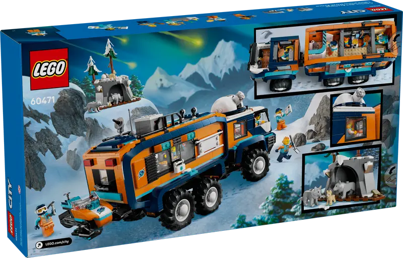 LEGO® City Arctic Explorer Science Lab Truck 60471 Box