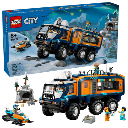 LEGO® City Arctic Explorer Science Lab Truck 60471 with packaging