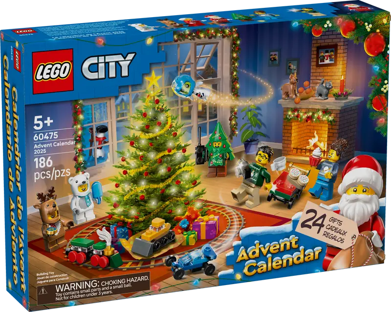LEGO® City 60475 Advent Calendar 2025 Packaging