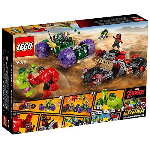 Lego Marvel Hulk vs. Red Hulk 76078